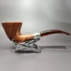 Viprati Smooth Dublin w/ Silver Mount Estate Briar Pipe, Italian Estates - Image 4