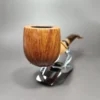 Viprati Smooth Pot w/ Silver Estate Briar Pipe, Italian Estates - Image 4