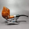 Bjarne Smooth Egg w/ Silver Estate Briar Pipe, Unsmoked - Image 4