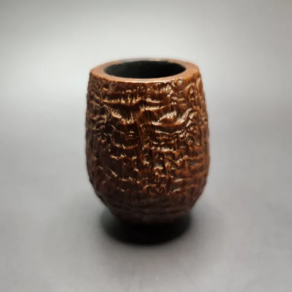 Mastro de Paja 1C 1 Sun Sandblasted Brandy Estate Briar Pipe, Italian Estates - Image 4