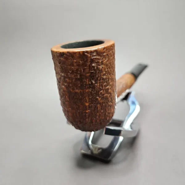 Radice Rind Rusticated Stack Billiard Estate Briar Pipe, Italian Estates - Image 4