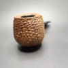 Viprati Naturale Extra Giant Rusticated Pot Estate Briar Pipe, Italian Estates - Image 4