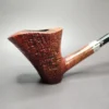 Viprati Extra Magnum Sandblasted Dublin Sitter Estate Briar Pipe, Italian Estates - Image 4