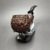 Sean Reum "Chipblast" Rusticated Apple Estate Briar Pipe, American Estates - Image 4