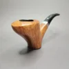 Viprati 4 Clover Smooth Freehand Sitter Estate Briar Pipe, Italian Estates - Image 4