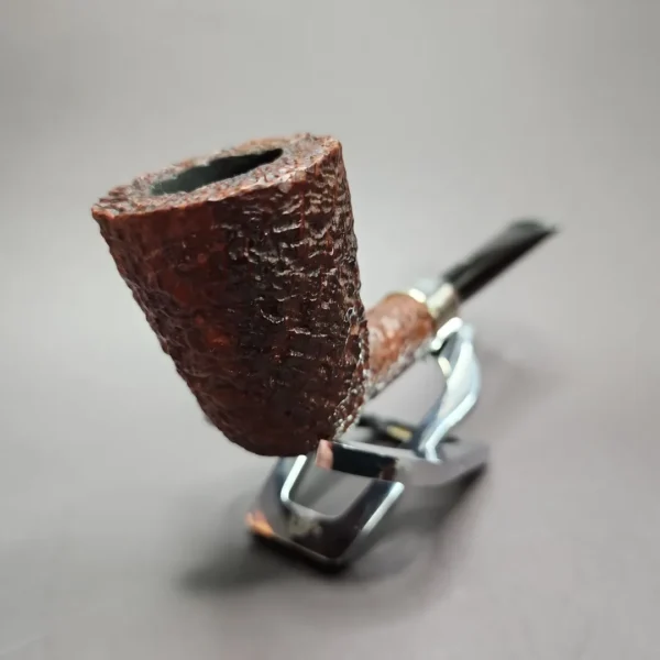 Ashton 1989 Old Church XXX Sandblasted Dublin Estate Briar Pipe, English Estates - Image 4
