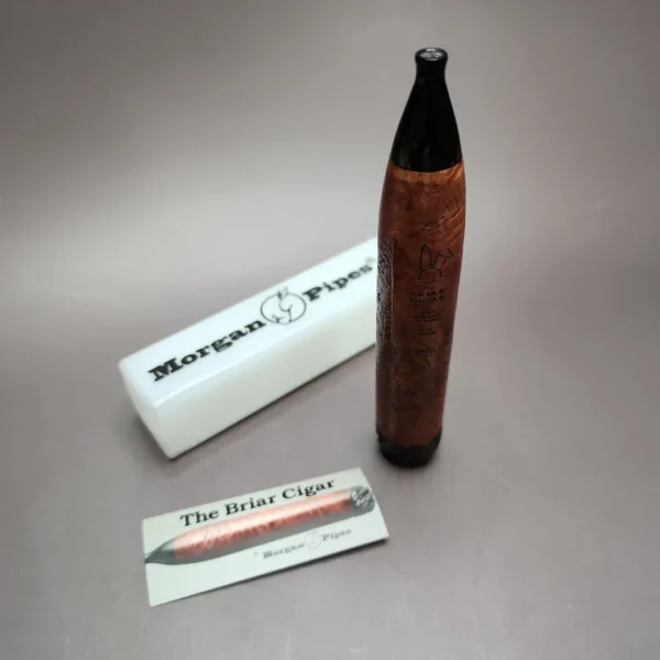 Morgan Pipes The Briar Cigar Sandblasted, New - Image 4
