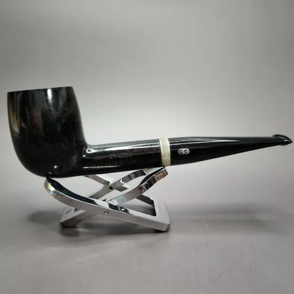 Chacom Blue Riband 944 Smooth Billiard Estate Briar Pipe, Unsmoked, 9mm - Image 4