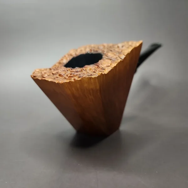 WO Larsen (Sven Knudsen) Straight Grain Gr 5 Smooth Sitter Estate Briar Pipe, Danish Estates - Image 4