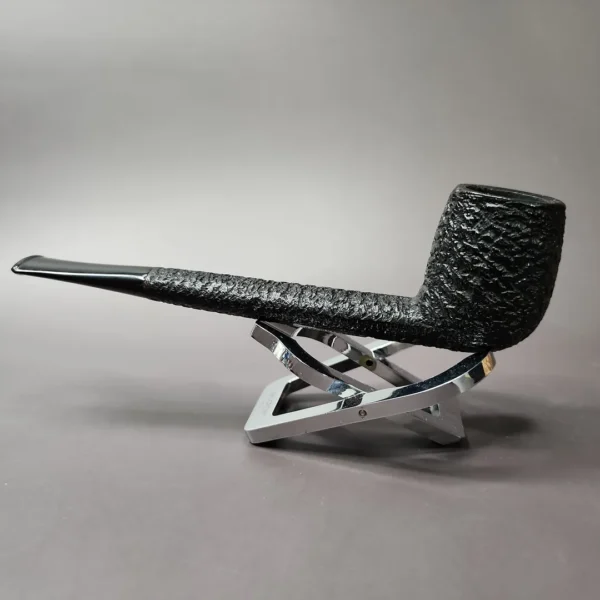 The Owl Shop (Sasieni) Rusticated Canadian Estate Briar Pipe, English Estates - Image 5