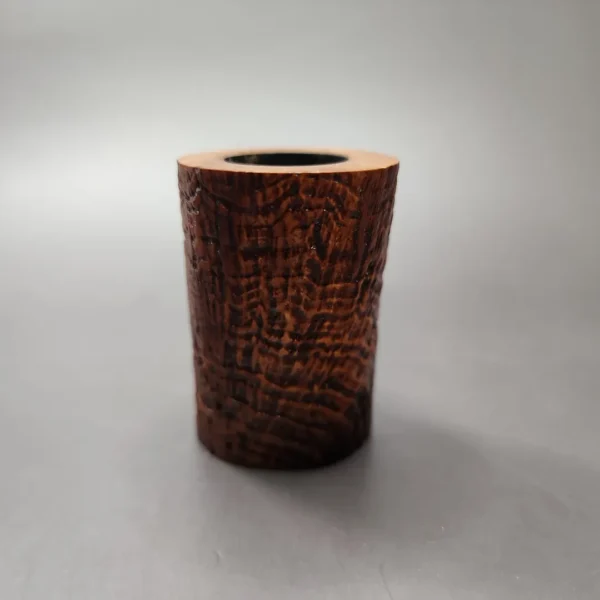 Ser Jacopo Delecta B S2 Sandblasted Poker Estate Briar Pipe, Italian Estates - Image 5