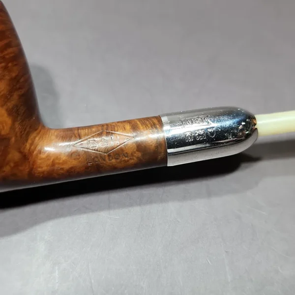 Benson & Hedges (1909) Smooth Cased Billiard Estate Briar Pipe, English Estates - Image 5