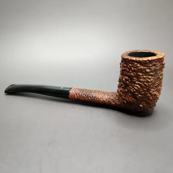Savinelli Capri Root Briar 810 Rusticated Billiard Estate Briar Pipe, Italian Estates - Image 5