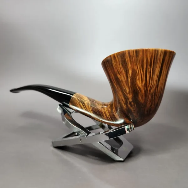 WO Larsen Straight Grain 3 Smooth Dublin Estate Briar Pipe, Danish Estates - Image 5
