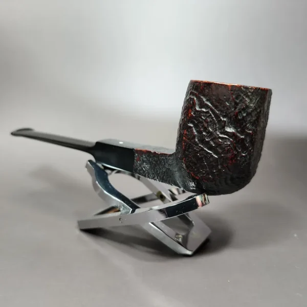 Dunhill 1969 Shell Briar 6EK Sandblasted Panel Estate Briar Pipe, English Estates - Image 5