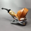 Bennie Joe Ballerina w/ Bamboo Handmade Briar Pipe, New - Image 5