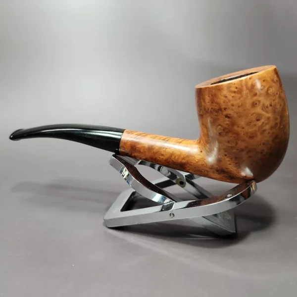 Pipe Dan Dan Shape Reformed Smooth Acorn Estate Briar Pipe, Danish Estates - Image 5