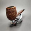 Mastro de Paja 0B Rusticated Lovat Estate Briar Pipe, Italian Estates - Image 4