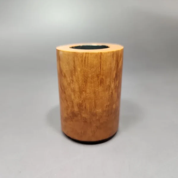 Michel Smooth Poker Sitter Estate Briar Pipe, Unsmoked - Image 5