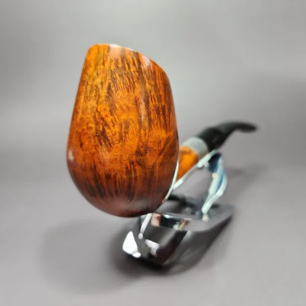 Bjarne Smooth Egg w/ Silver Estate Briar Pipe, Unsmoked - Image 5