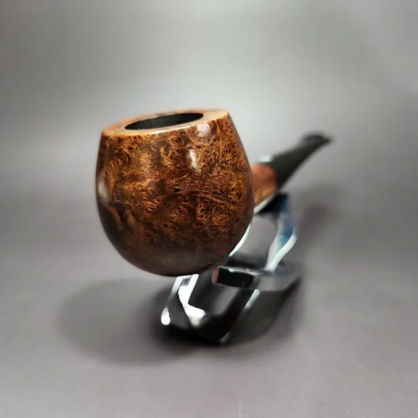 James Upshall P Grade Grp 4 Smooth Apple Estate Briar Pipe, Unsmoked - Image 5