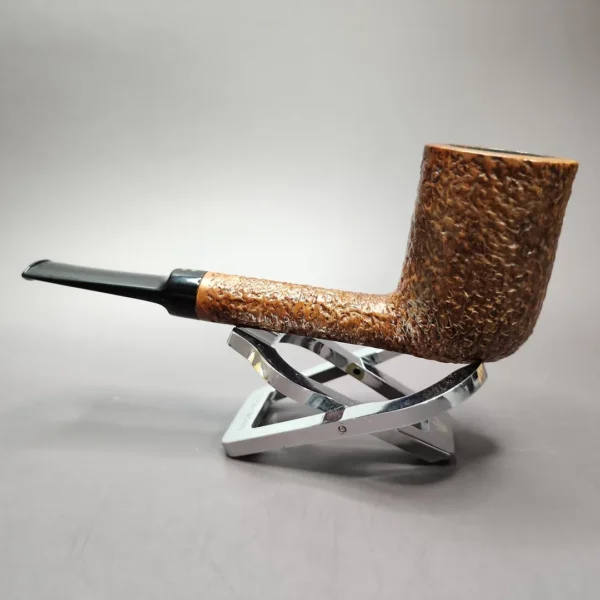 Radice Rind Rusticated Stack Billiard Estate Briar Pipe, Italian Estates - Image 5