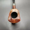 Viprati Extra Magnum Sandblasted Dublin Sitter Estate Briar Pipe, Italian Estates - Image 5