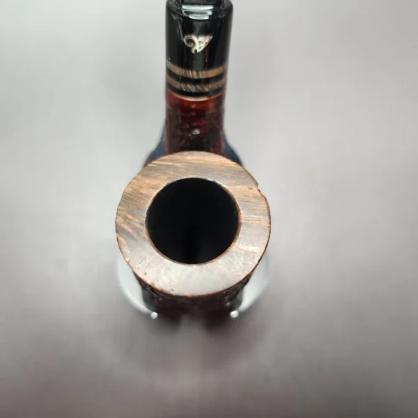 Viprati Sandblasted Oom Paul Estate Briar Pipe, Italian Estates - Image 5