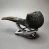Zack Hamrick Sandblasted Morta Author Estate Pipe, Unsmoked - Image 5