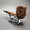 Mastro de Paja 1C + 1 Sun Sandblasted Lovat Estate Briar Pipe, Italian Estates - Image 5