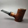 Ser Jacopo Delecta B S2 Sandblasted Poker Estate Briar Pipe, Italian Estates - Image 6
