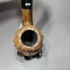 Caminetto New Dear Wax Drip Bent Apple Estate Briar Pipe, Italian Estates - Image 6
