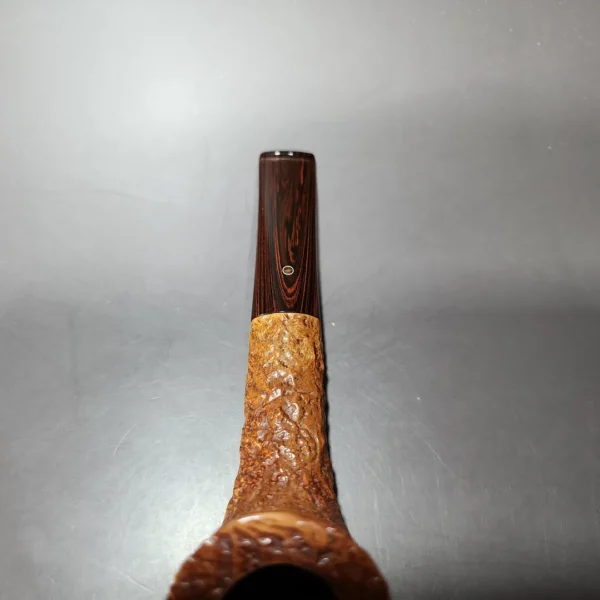 Ashton 1991 Old Church XXX Sandblasted Zulu Estate Briar Pipe, English Estates - Image 6