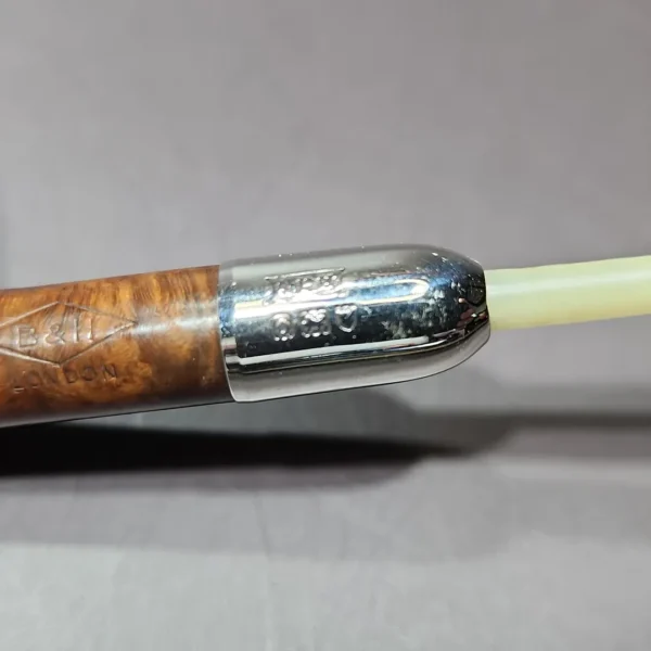 Benson & Hedges (1909) Smooth Cased Billiard Estate Briar Pipe, English Estates - Image 6