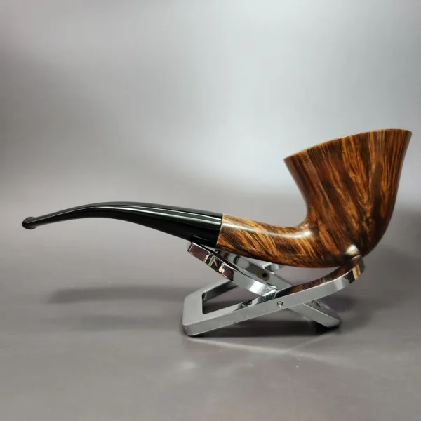 WO Larsen Straight Grain 3 Smooth Dublin Estate Briar Pipe, Danish Estates - Image 6