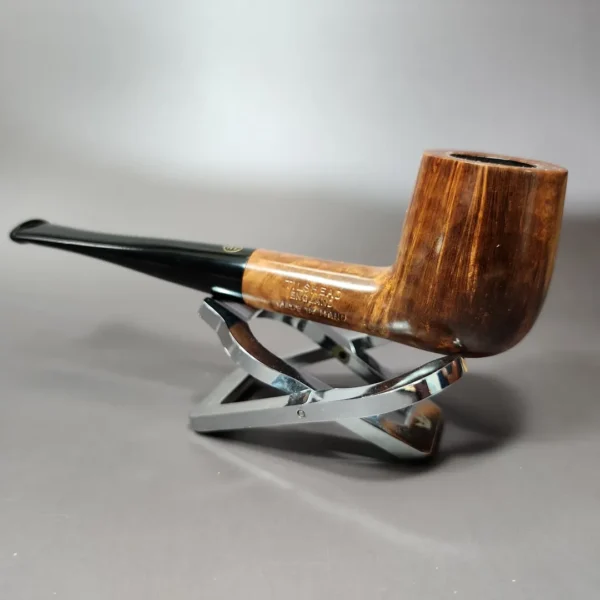 James Upshall B Grade Smooth Billiard Estate Briar Pipe, Unsmoked - Image 6