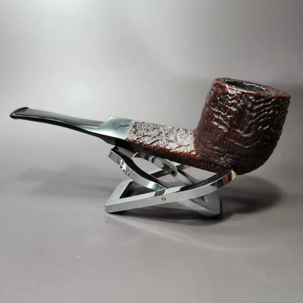 BBB Own Make Warwick Sandblasted Billiard Estate Briar Pipe, English Estates - Image 6