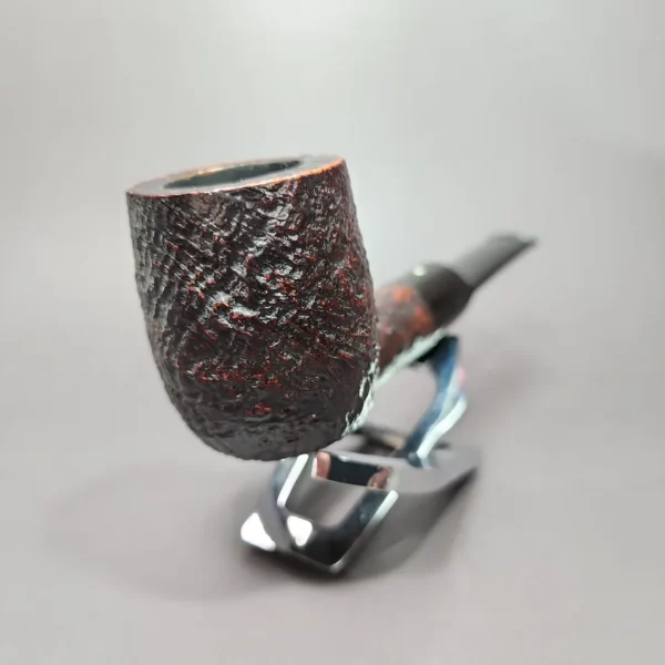 Dunhill 1967 Shell Briar 6LB Sandblasted Billiard Estate Briar Pipe, English Estates - Image 6