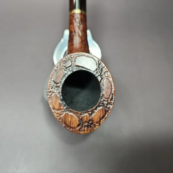 Savinelli Alligator 904 KS Dublin Estate Briar Pipe, 6mm, Italian Estates - Image 6