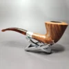 Viprati Smooth Dublin w/ Silver Mount Estate Briar Pipe, Italian Estates - Image 6