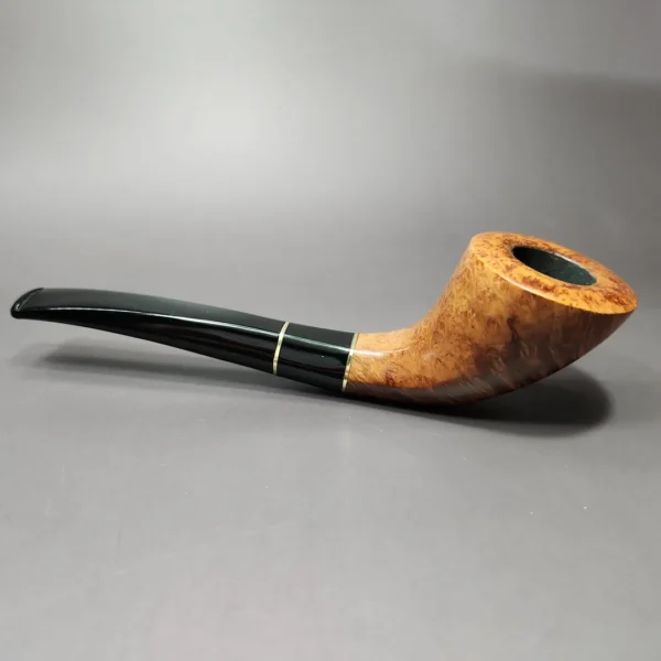 Stanwell Diamond 213 Smooth Facet Horn Estate Briar Pipe, Danish Estates - Image 6