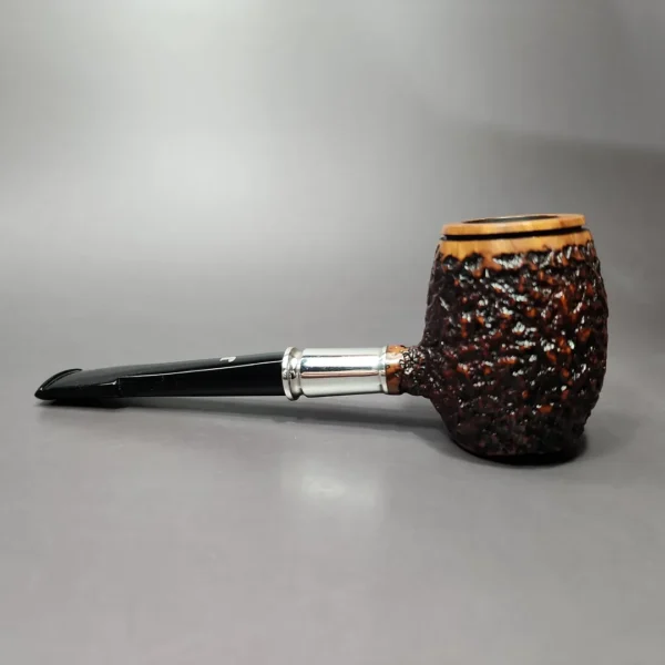 Ser Jacopo Picta Van Gogh 13 Rusticated Poker Estate Briar Pipe, Italian Estates - Image 6