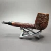 Mastro de Paja 0B Rusticated Lovat Estate Briar Pipe, Italian Estates - Image 5