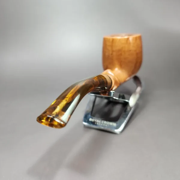 Viprati Smooth Pot w/ Silver Estate Briar Pipe, Italian Estates - Image 6
