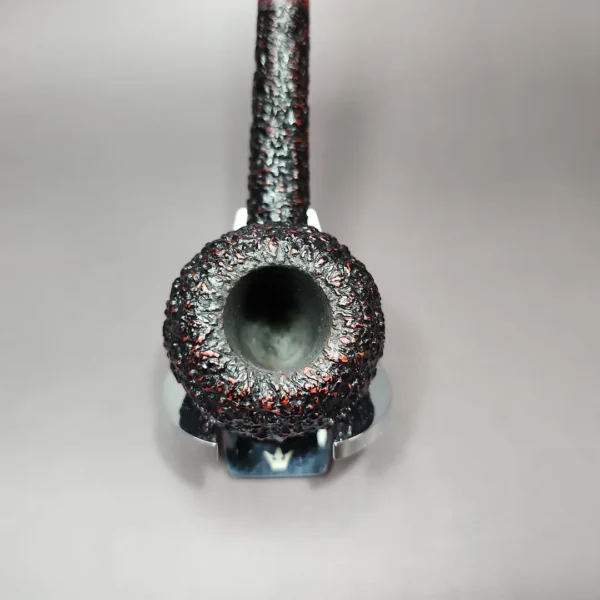 Cavicchi C Rusticated Tomato Estate Briar Pipe, Italian Estates - Image 6