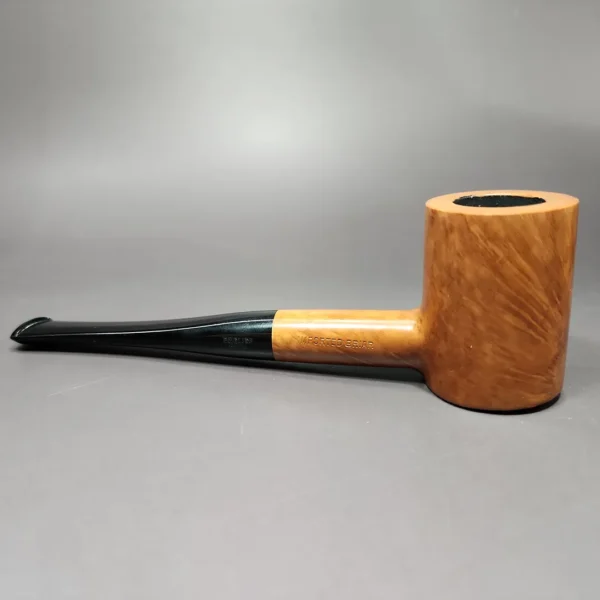 Michel Smooth Poker Sitter Estate Briar Pipe, Unsmoked - Image 6