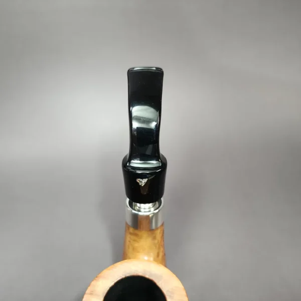 Viprati Extra 4 Clover XL Smooth Oom Paul Estate Briar Pipe, Italian Estates - Image 6