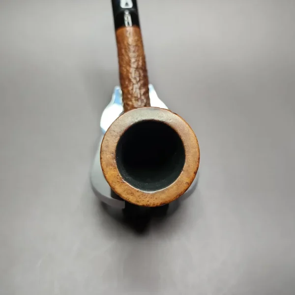 Radice Rind Rusticated Stack Billiard Estate Briar Pipe, Italian Estates - Image 6