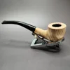 Morgan Bones Small Pot Sandblasted Briar Pipe, New - Image 6