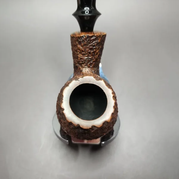 Sean Reum "Chipblast" Rusticated Apple Estate Briar Pipe, American Estates - Image 6